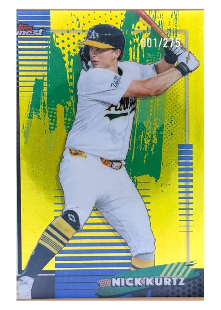2026 Topps Finest Nick Kurtz #176 card