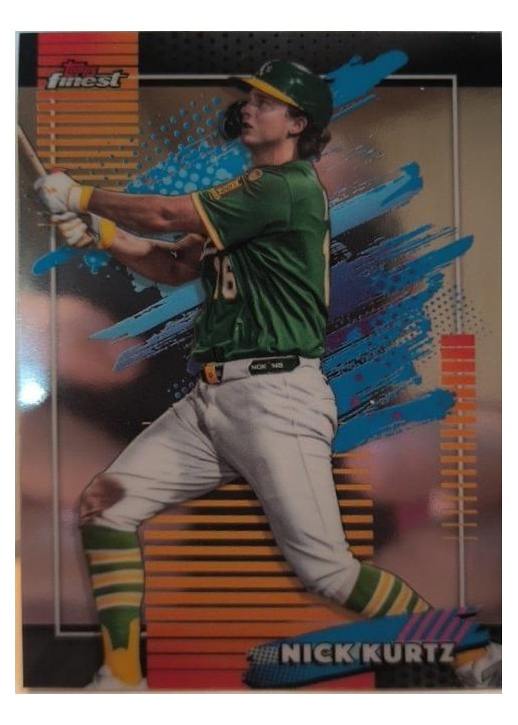 2026 Topps Finest Nick Kurtz #176 card