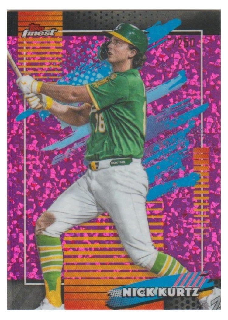 2026 Topps Finest Nick Kurtz #176 card