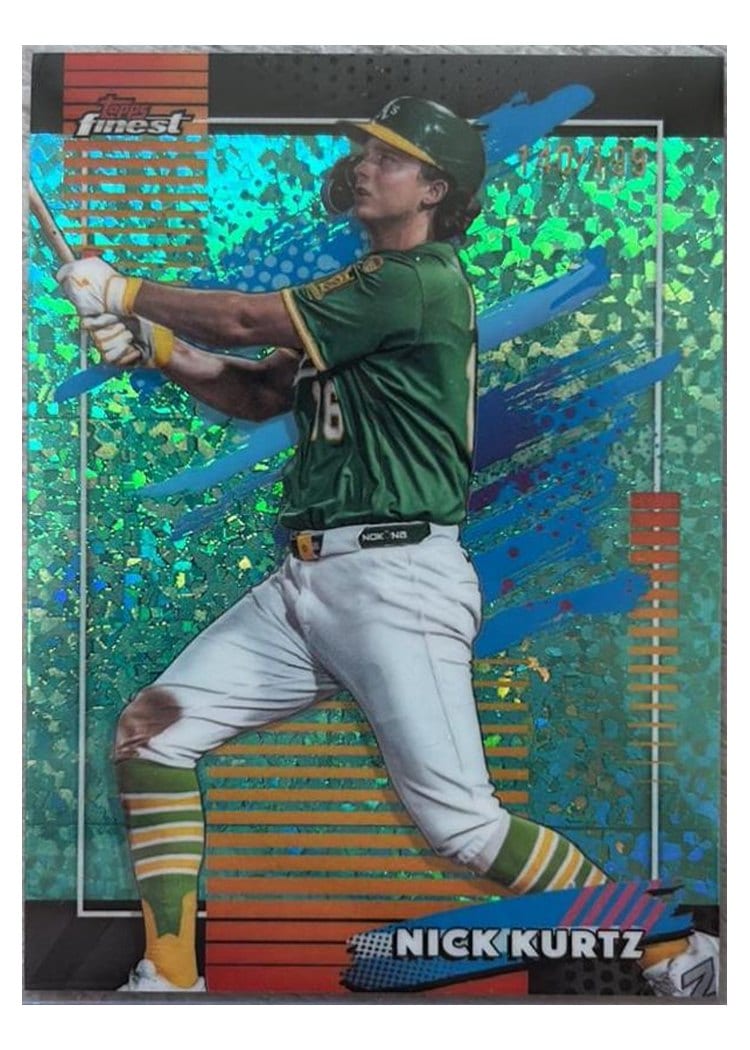 2026 Topps Finest Nick Kurtz #176 card