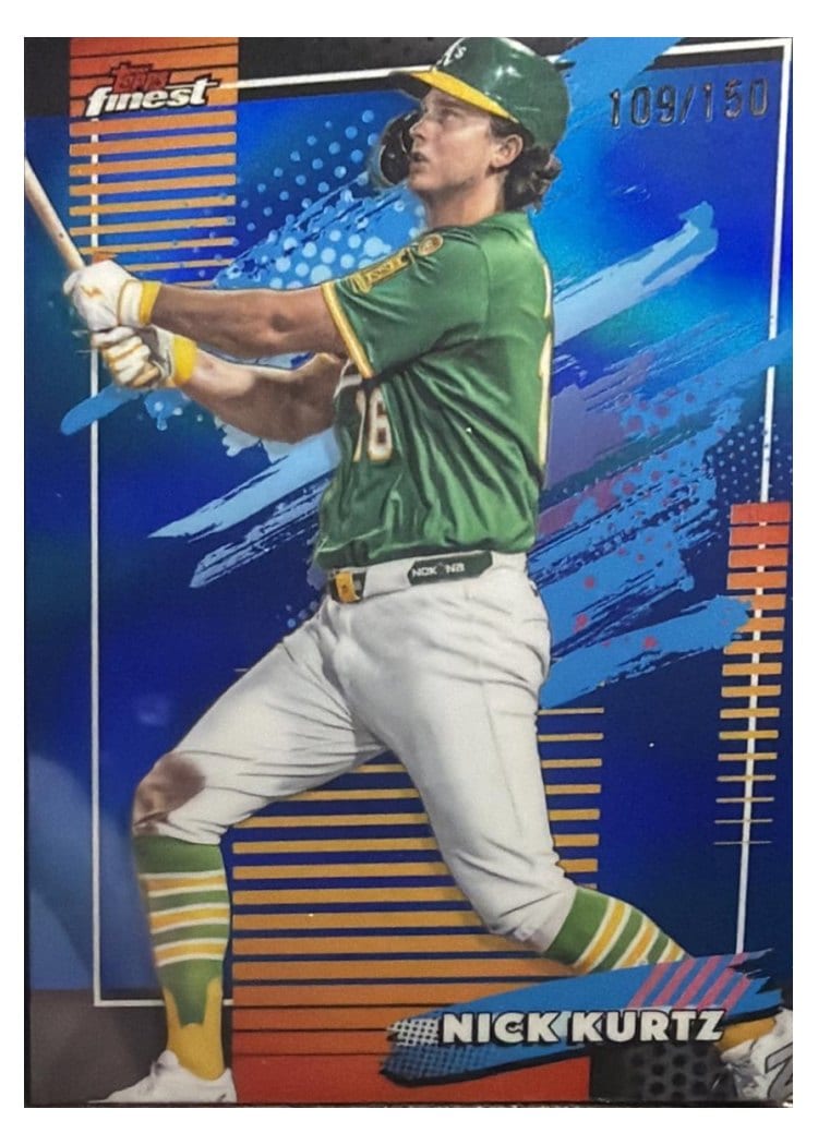 2026 Topps Finest Nick Kurtz #176 card