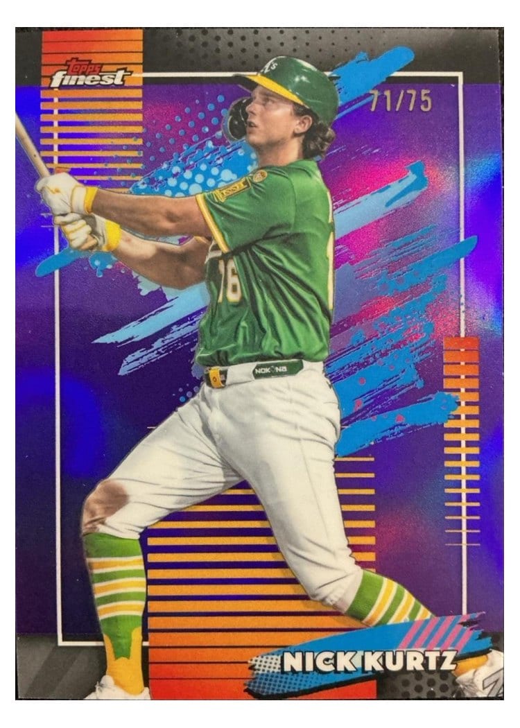 2026 Topps Finest Nick Kurtz #176 card