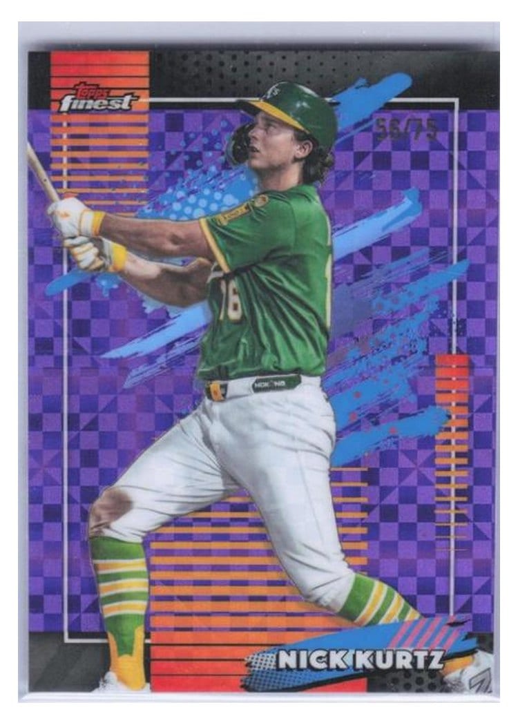 2026 Topps Finest Nick Kurtz #176 card