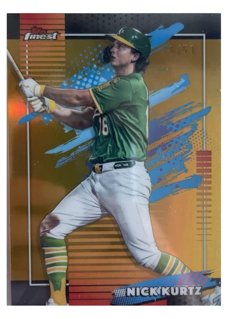 2026 Topps Finest Nick Kurtz #176 card