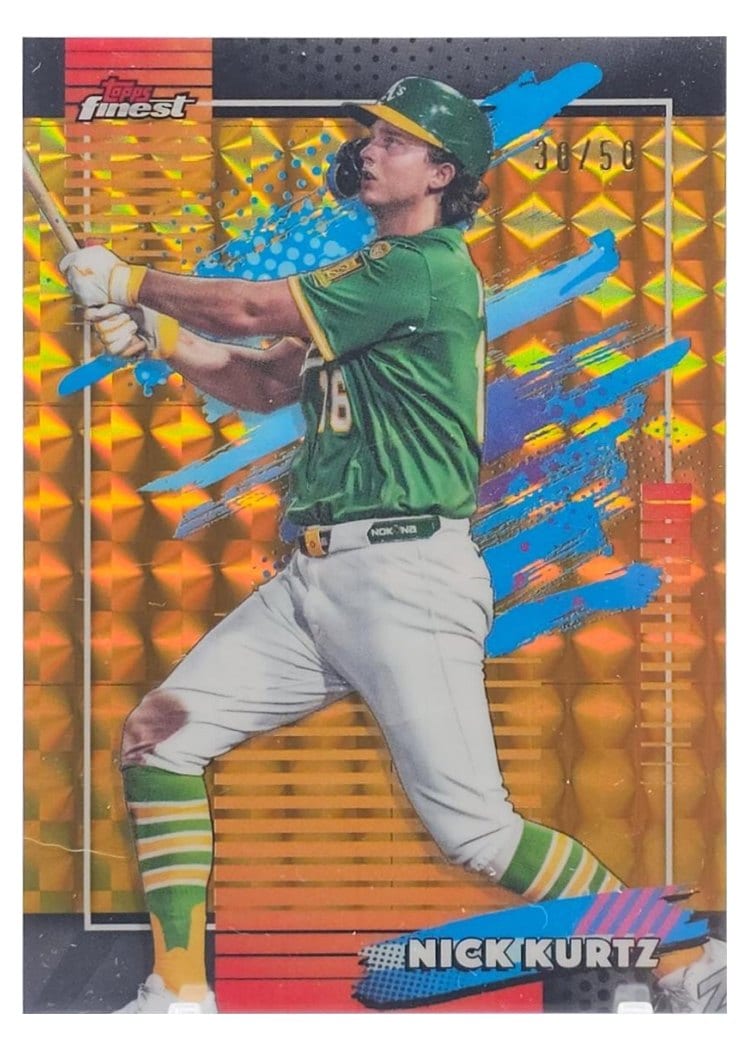 2026 Topps Finest Nick Kurtz #176 card