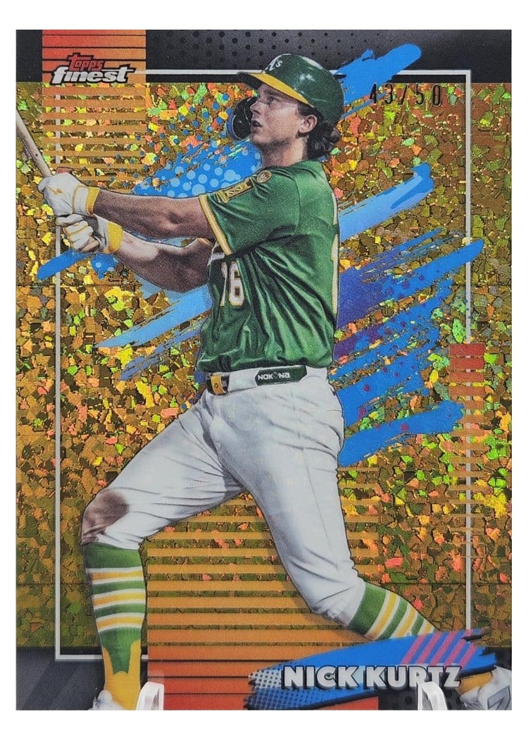 2026 Topps Finest Nick Kurtz #176 card