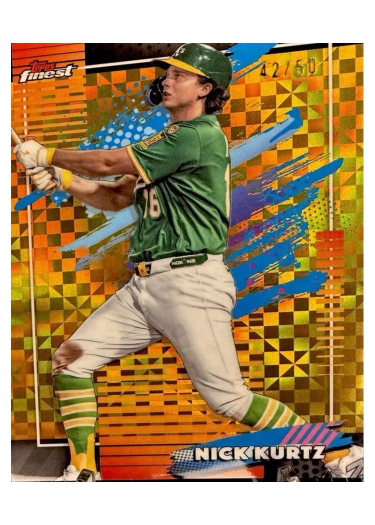 2026 Topps Finest Nick Kurtz #176 card