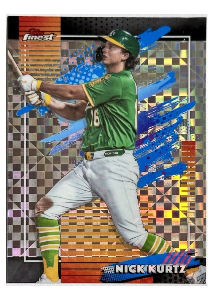 2026 Topps Finest Nick Kurtz #176 card