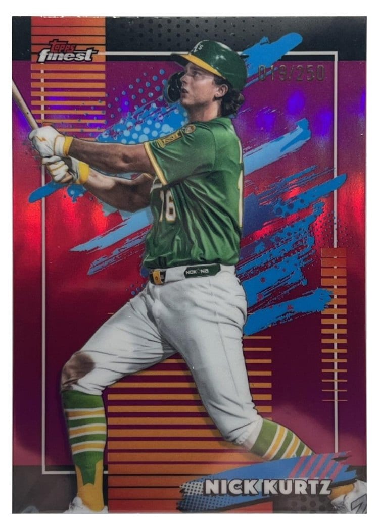 2026 Topps Finest Nick Kurtz #176 card