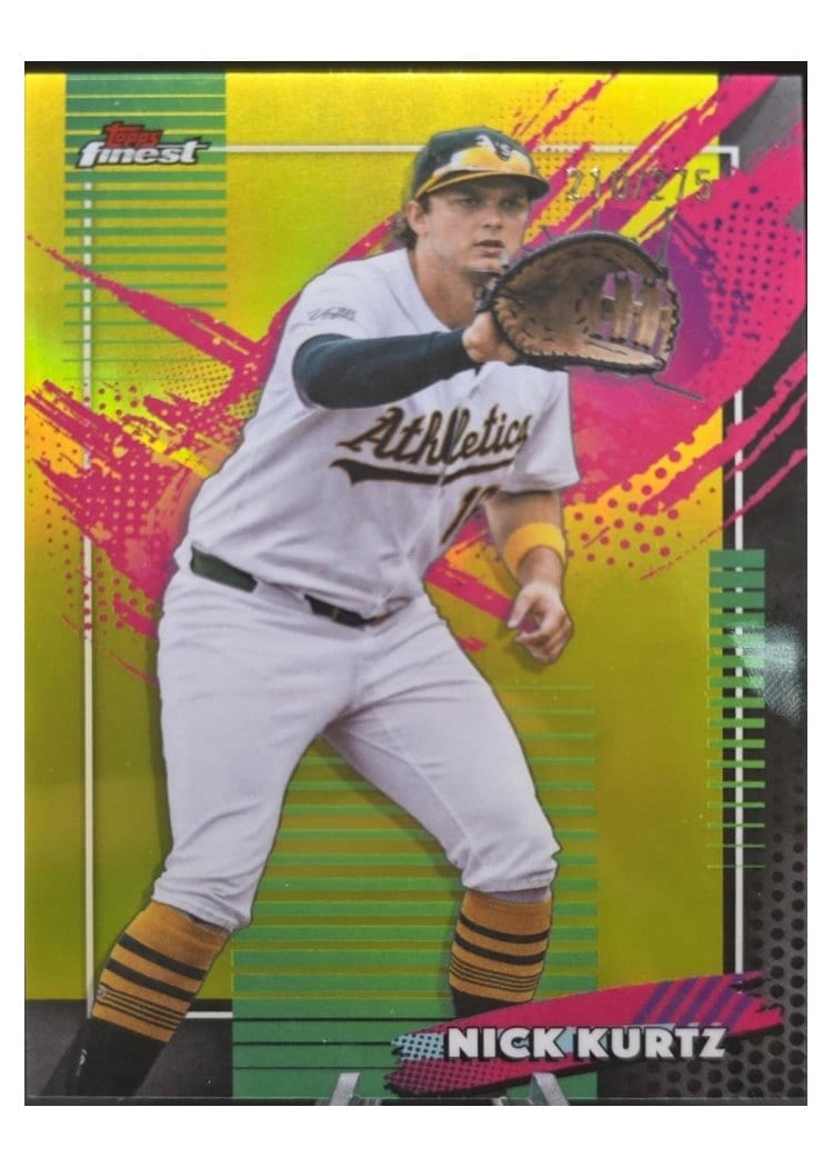 2026 Topps Finest Nick Kurtz #251 card