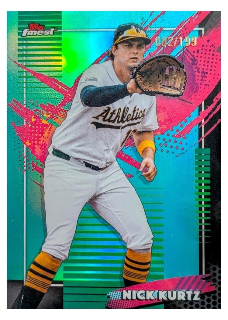 2026 Topps Finest Nick Kurtz #251 card