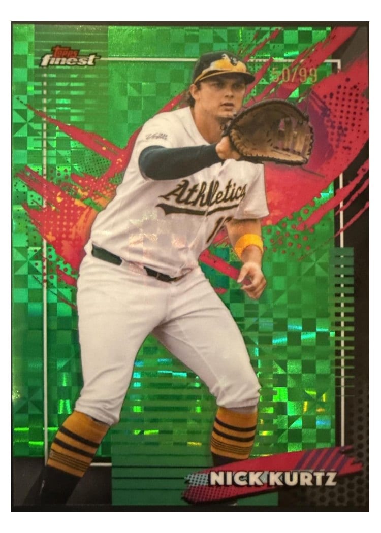 2026 Topps Finest Nick Kurtz #251 card