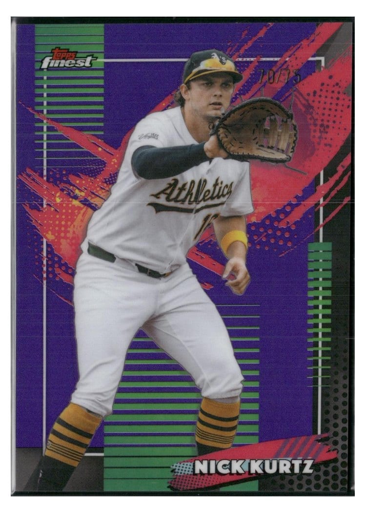 2026 Topps Finest Nick Kurtz #251 card