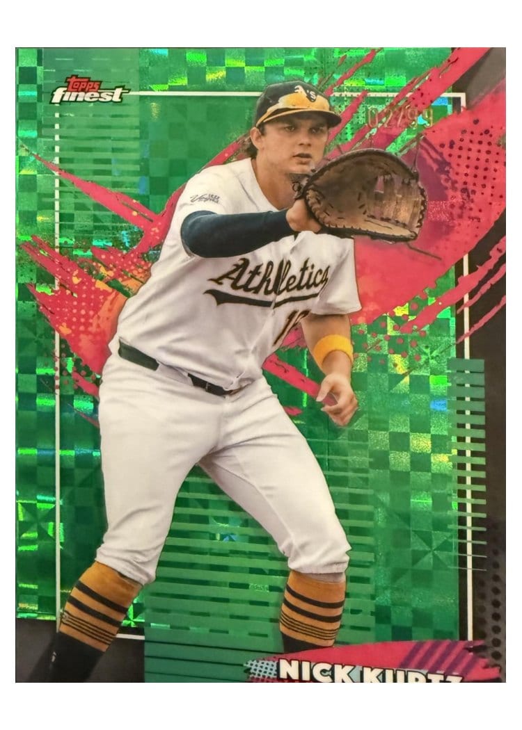 2026 Topps Finest Nick Kurtz #251 card
