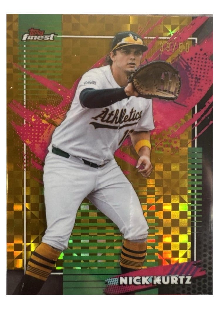 2026 Topps Finest Nick Kurtz #251 card