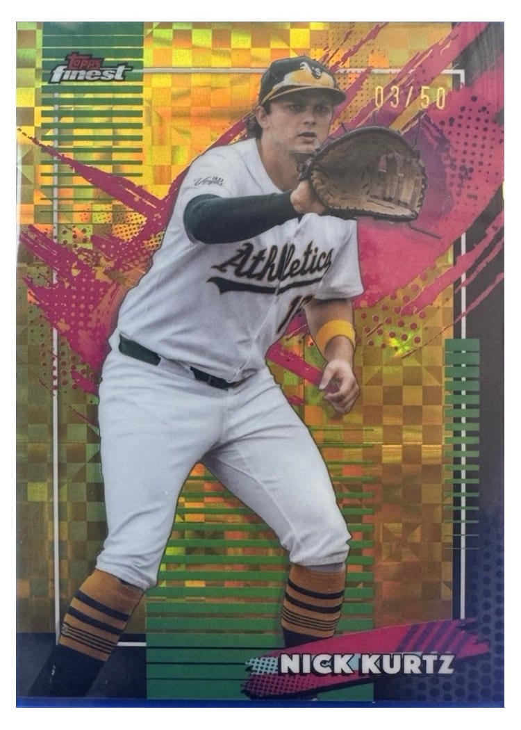 2026 Topps Finest Nick Kurtz #251 card