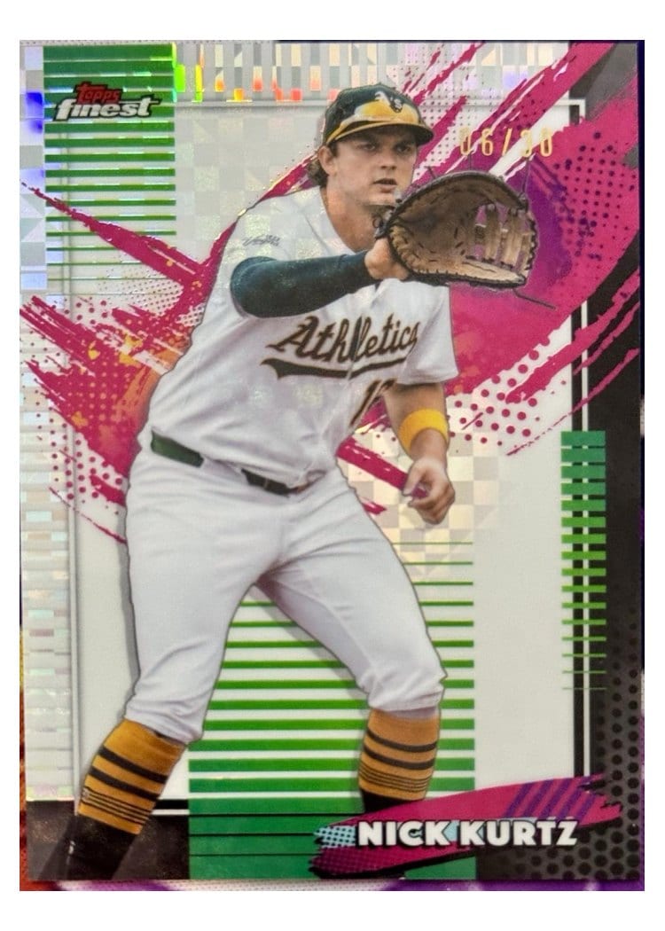 2026 Topps Finest Nick Kurtz #251 card