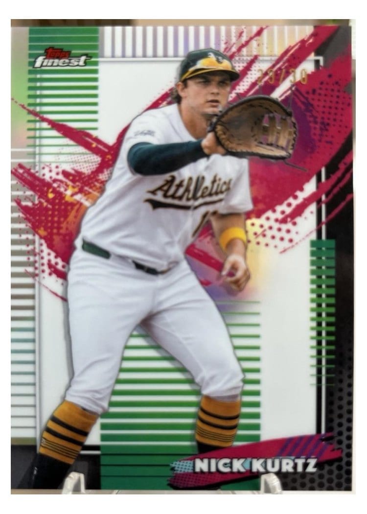 2026 Topps Finest Nick Kurtz #251 card