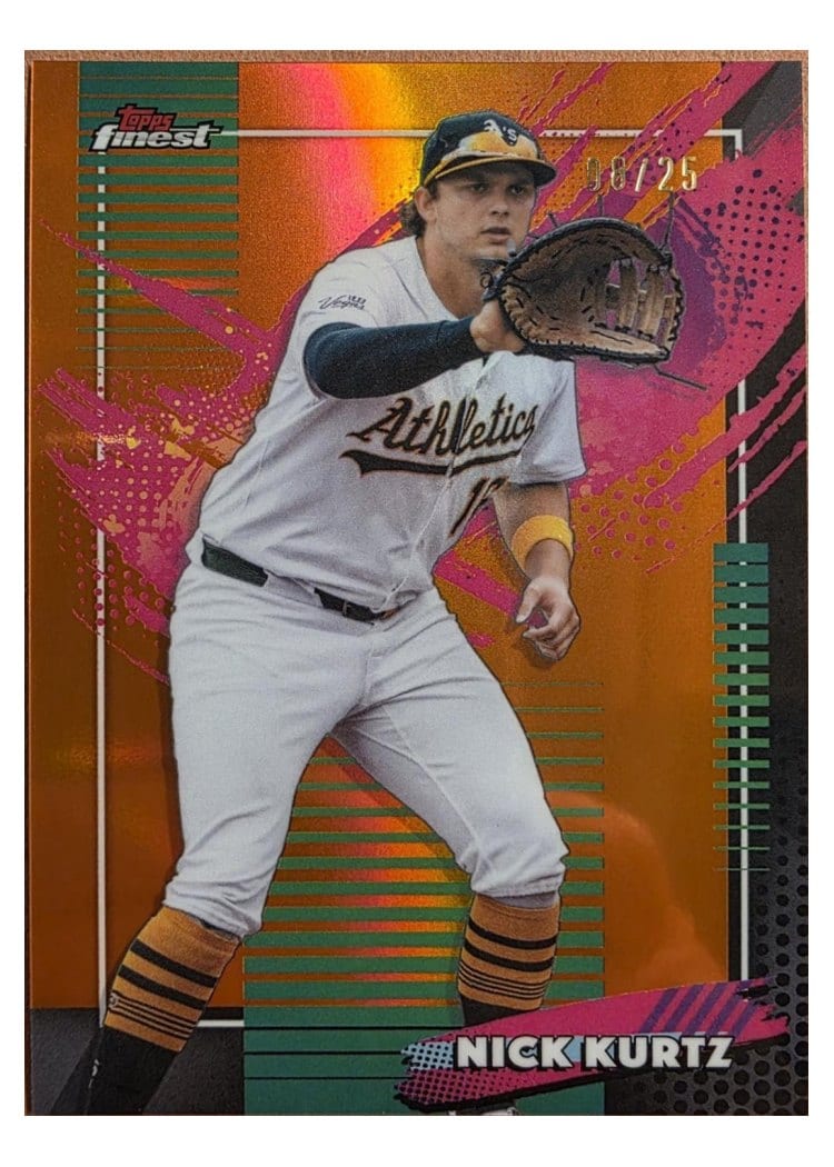 2026 Topps Finest Nick Kurtz #251 card