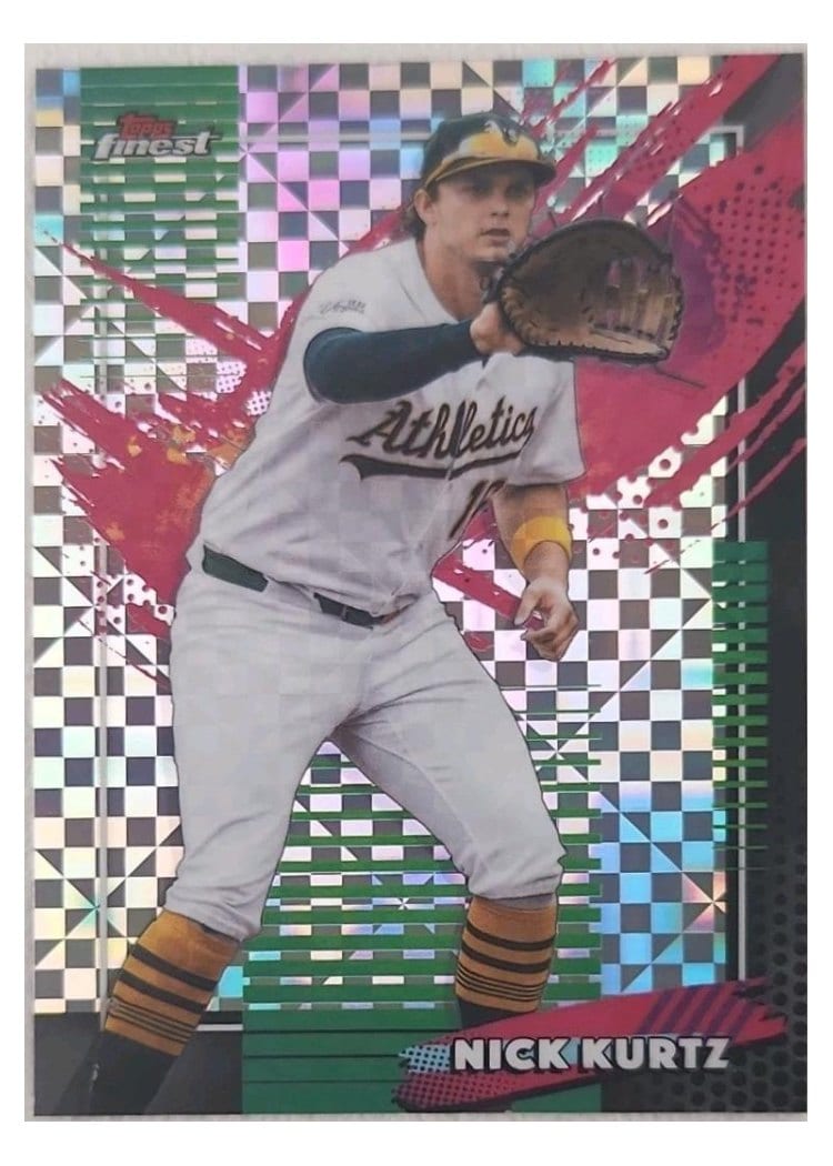 2026 Topps Finest Nick Kurtz #251 card