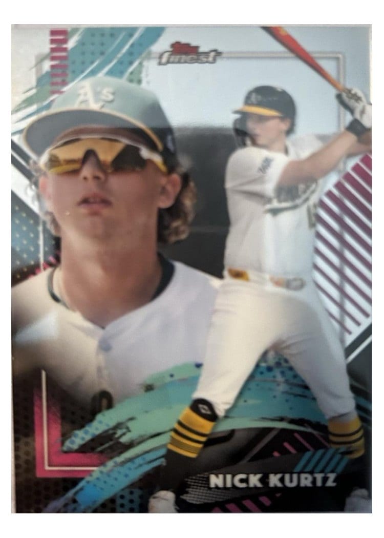2026 Topps Finest Nick Kurtz #341 card