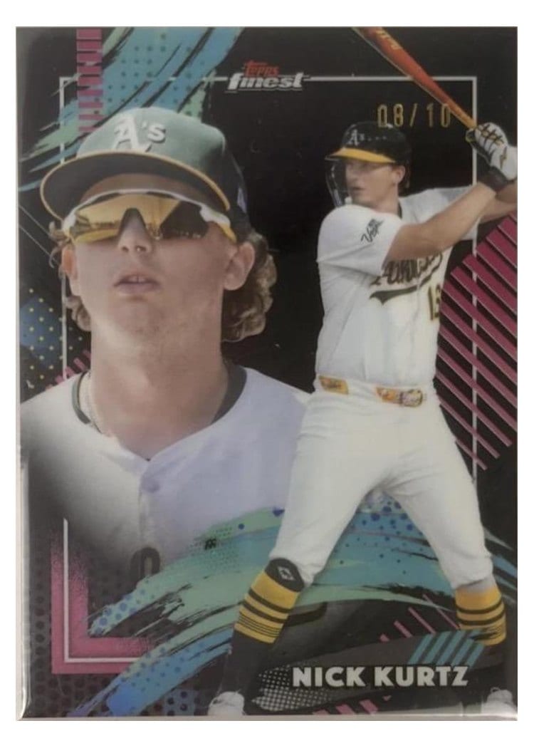 2026 Topps Finest Nick Kurtz #341 card