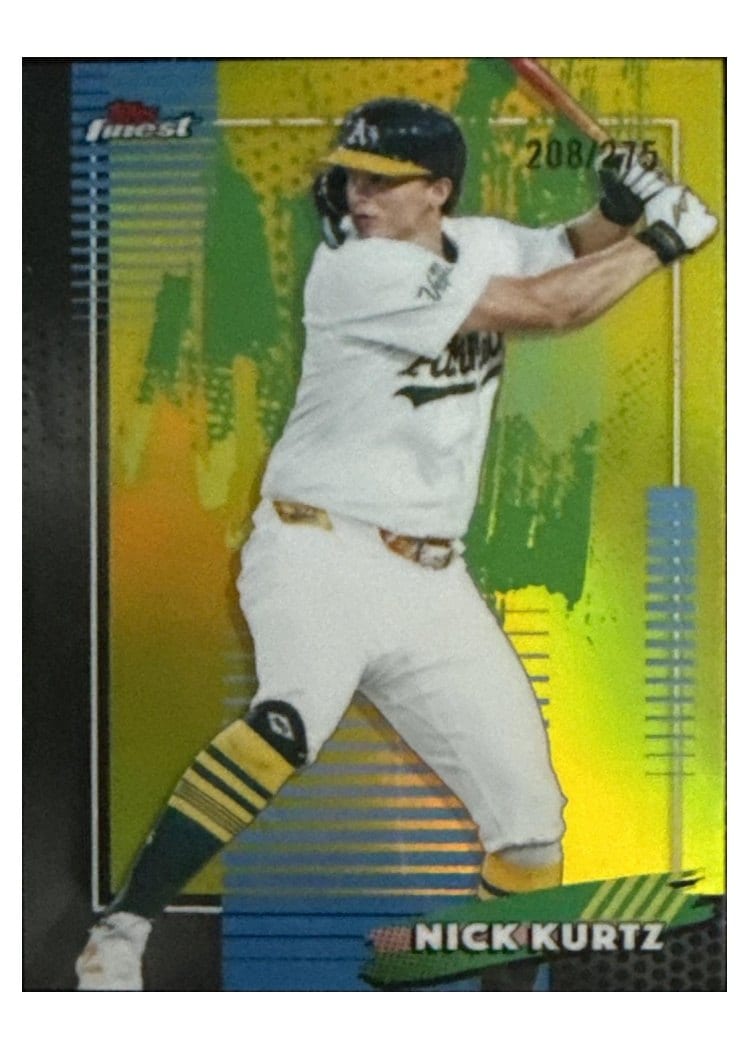2026 Topps Finest Nick Kurtz #88 card