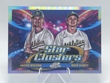 2025 Topps Cosmic Chrome Star Clusters Nick Kurtz/Jacob Wilson #DSC-6