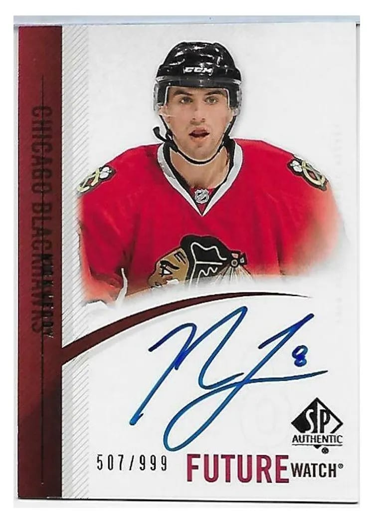 2010 SP Authentic Nick Leddy #294 card
