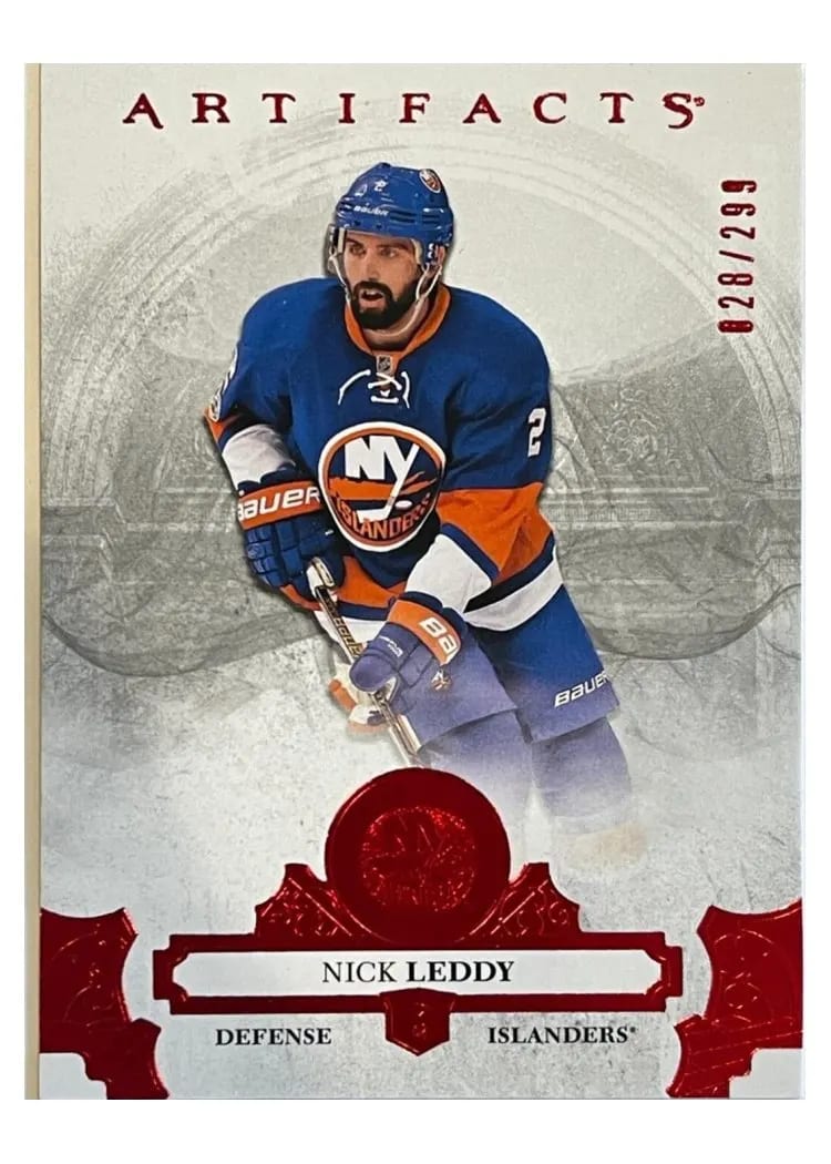 2017-18 Upper Deck Artifacts Base Set Nick Leddy #27 card