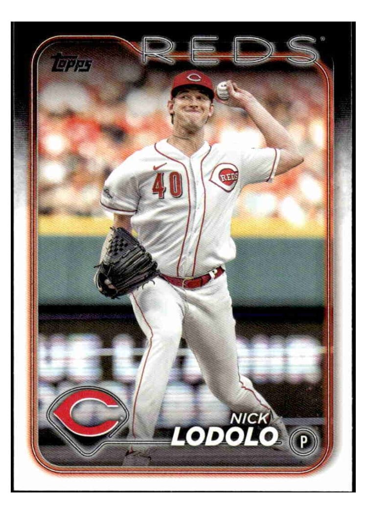 2024 Topps Base Set Nick Lodolo #418 card