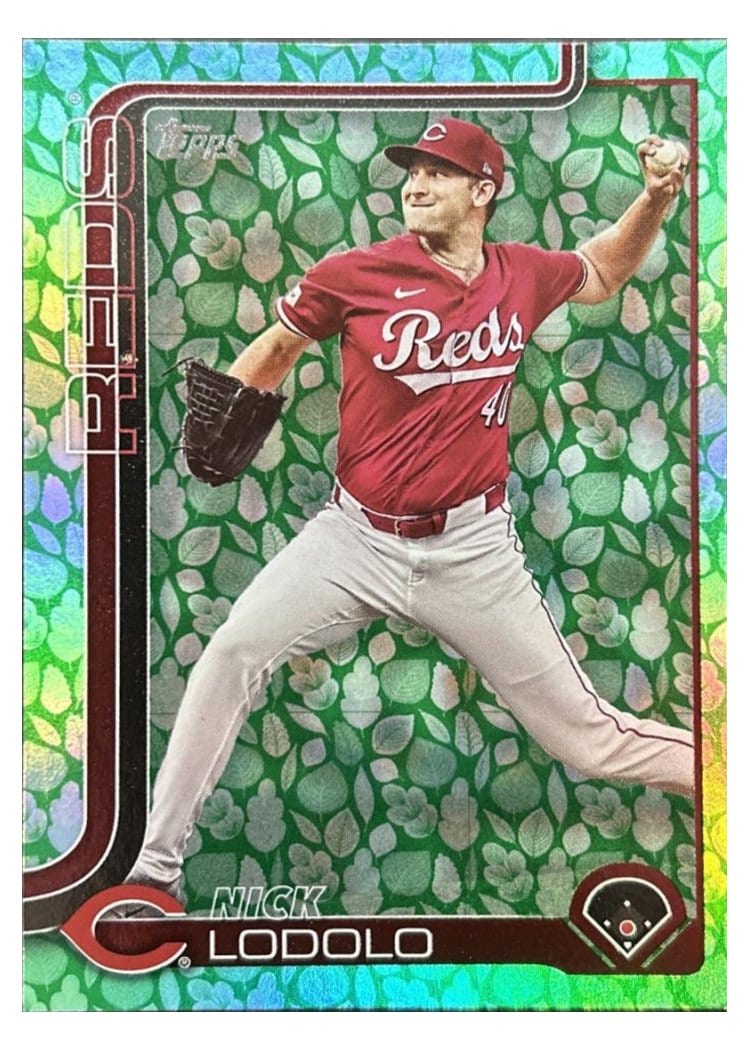 2025 Topps Base Set Nick Lodolo Tin Variations #21 card