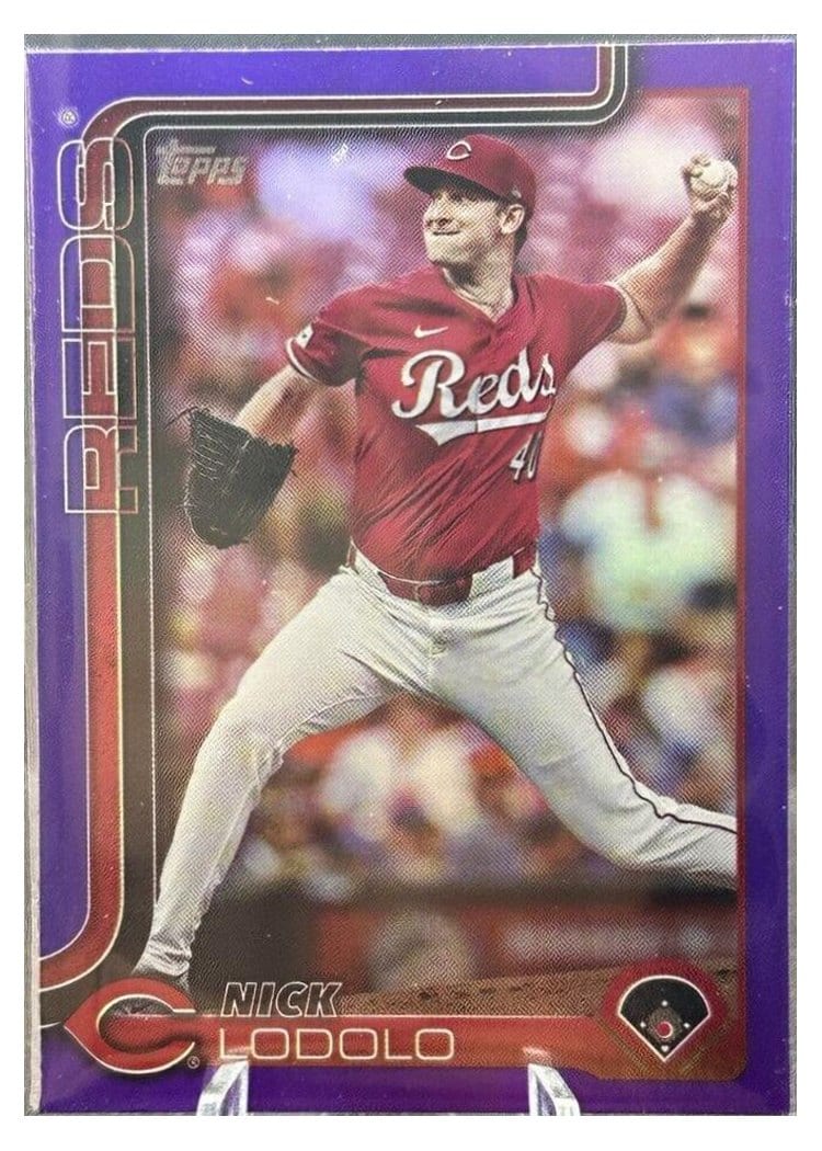 2025 Topps Base Set Nick Lodolo #21 card