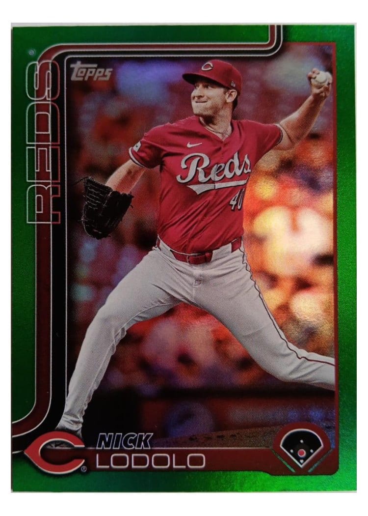 2025 Topps Base Set Nick Lodolo #21 card