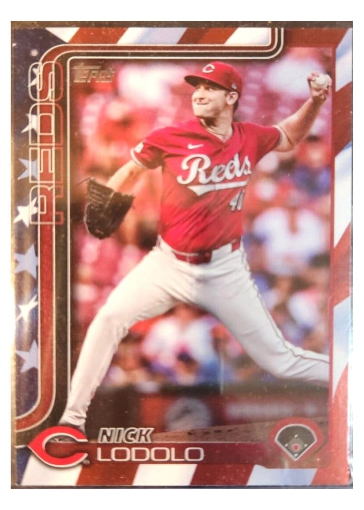 2025 Topps Base Set Nick Lodolo #21 card