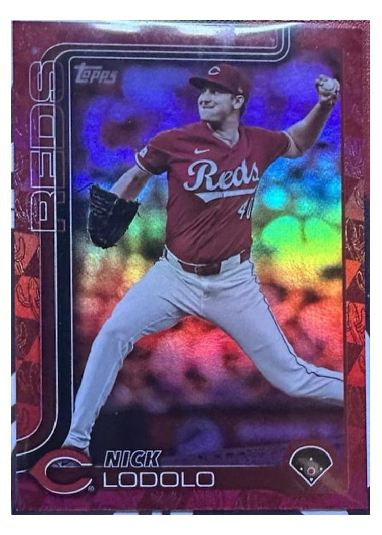 2025 Topps Base Set Nick Lodolo #21 card