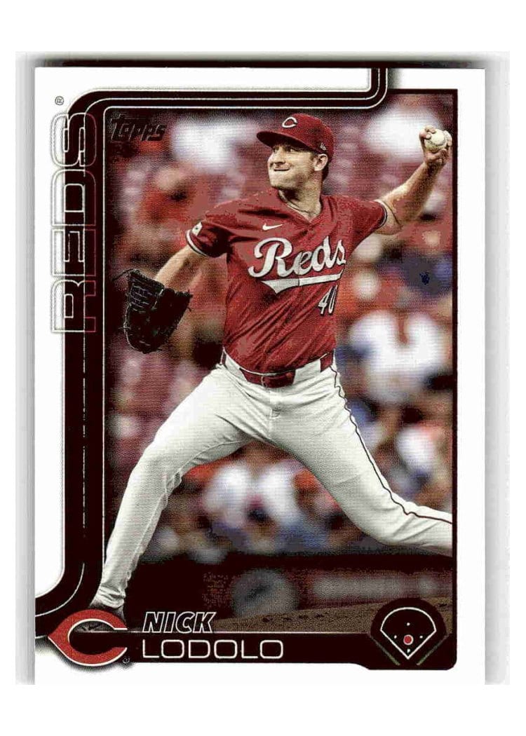 2025 Topps Base Set Nick Lodolo #21 card