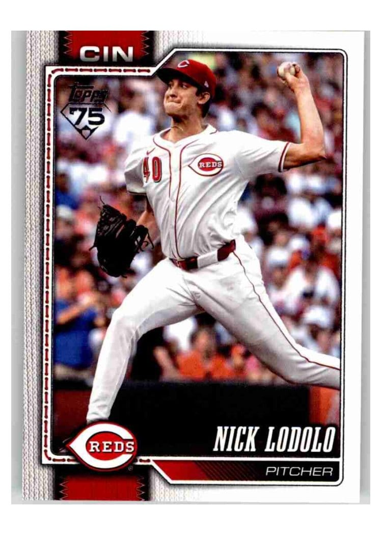 2026 Topps Base Set Nick Lodolo #643 card