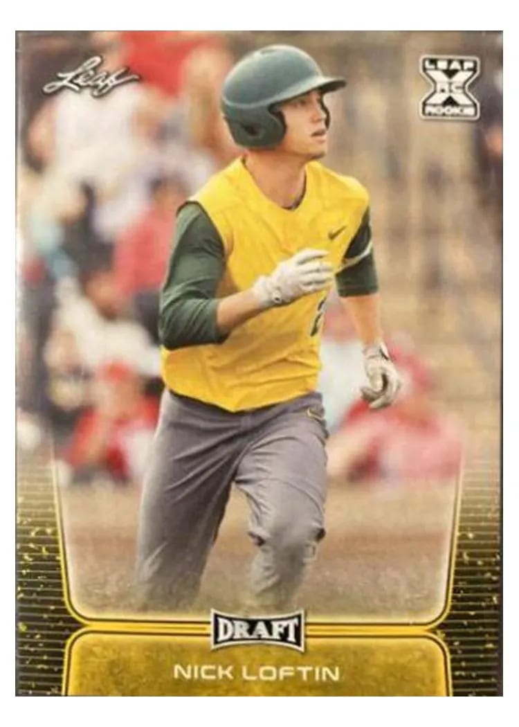 2020 Leaf Draft Base Set Nick Loftin #25 card