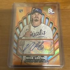 2024 Topps Big League Opening Act Autographs Nick Loftin #OAA-NL card