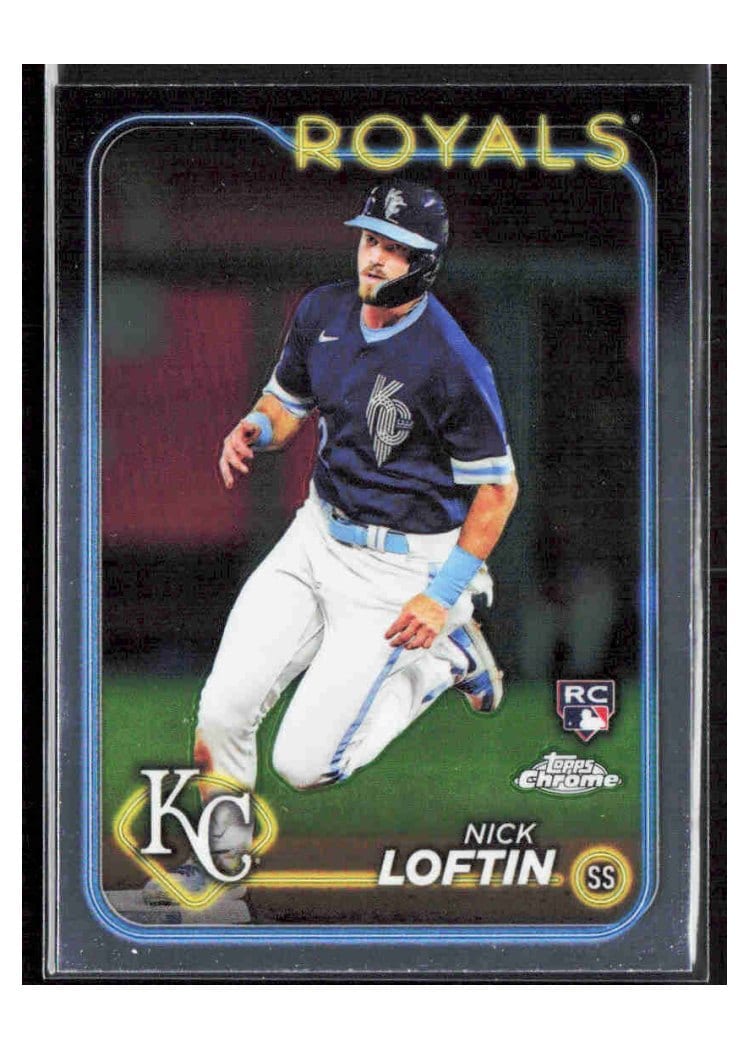 2024 Topps Chrome Base Set Nick Loftin #183 card