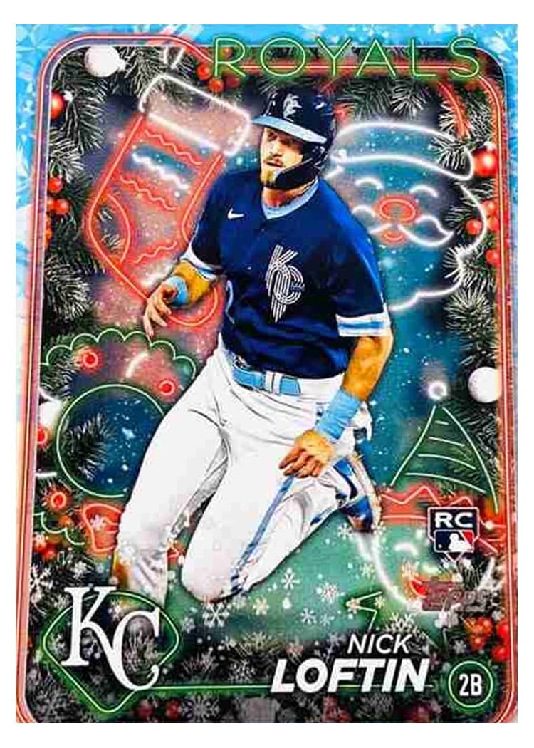 2024 Topps Holiday Base Set Nick Loftin #H30 card