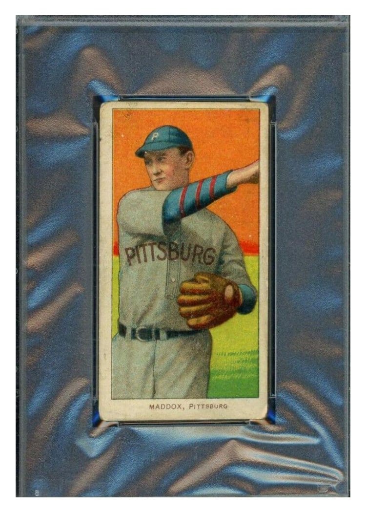 1909 T206 Cycle 350 Nick Maddox card