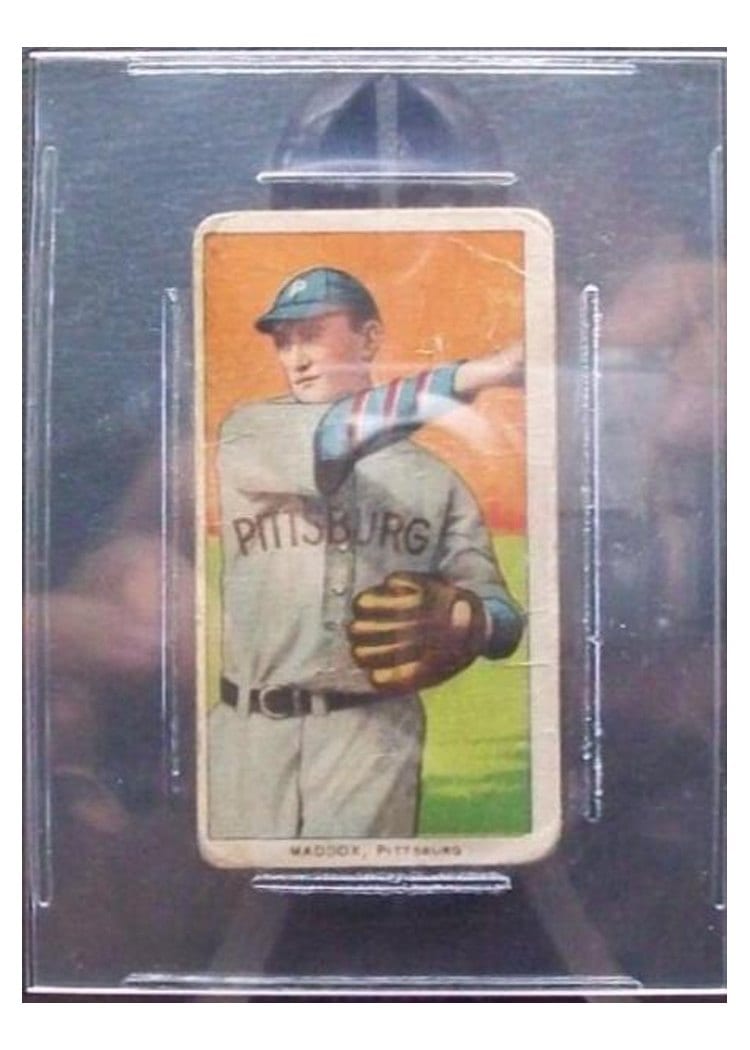 1909 T206 El Principe De Gales Nick Maddox card