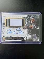 2021 Topps Inception Autograph Patch Cards Nick Madrigal #APC-NM card