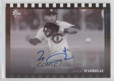 2022 Topps Black & White Autographs Nick Madrigal #66A card