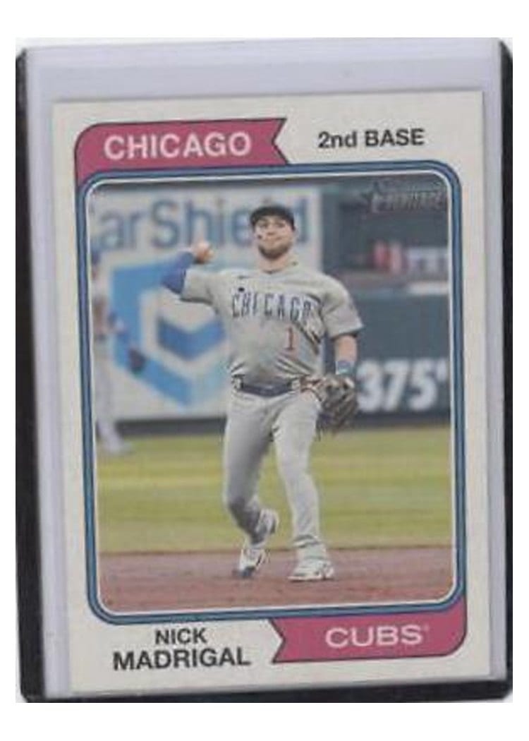 2023 Topps Heritage Base Set Nick Madrigal #427 card
