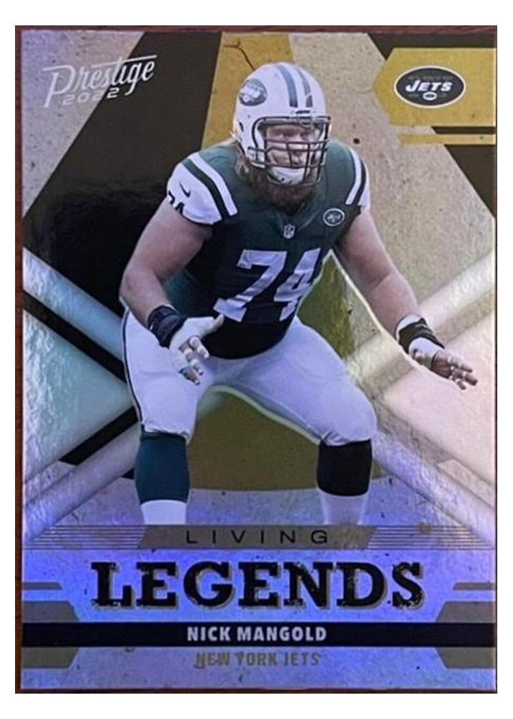 2022 Panini Prestige Living Legends Nick Mangold #LL-17 card