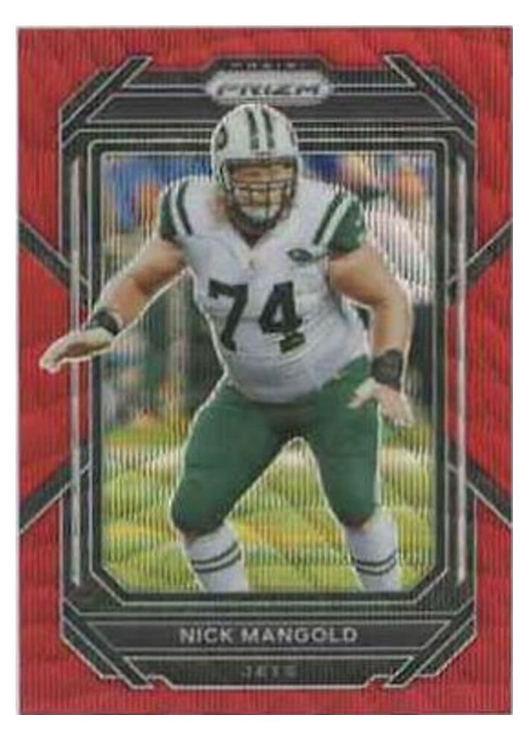 2022 Panini Prizm Base Set Nick Mangold #233 card
