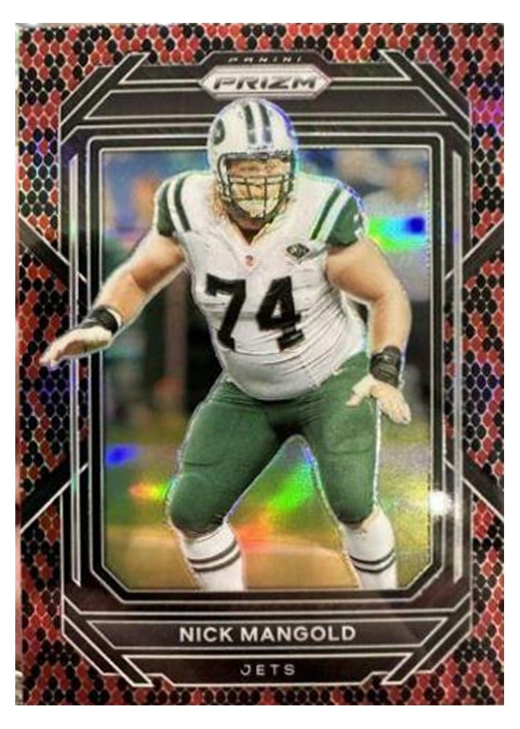 2022 Panini Prizm Base Set Nick Mangold #233 card